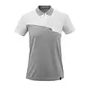 Poloshirt Met Borstzak Grijs/Melee Wit Poloshirt Met Borstzak Grijs/Melee Wit
