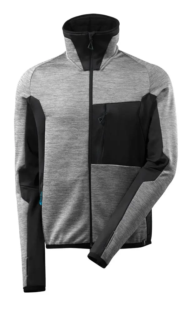 Mascot Fleecetrui Met Rits Grijs-Melee Mascot Fleecetrui Met Rits Grijs-Melee
