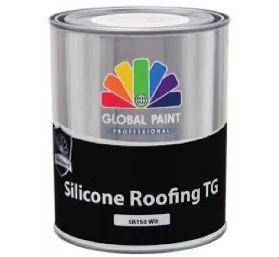 Global Paint Silicone Roofing TG SR150 | Dakcoating - 1 KG 