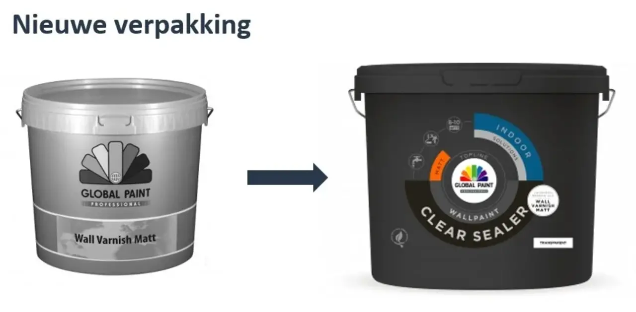 Global Paint Clear Sealer Transparant Matt Global Paint Clear Sealer Transparant Matt