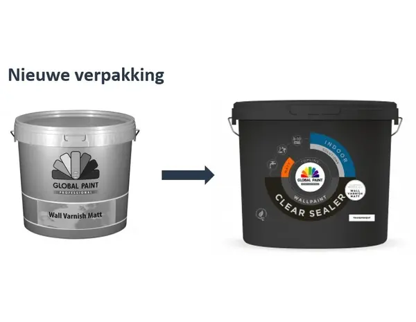 Global Paint Clear Sealer Transparant Matt Global Paint Clear Sealer Transparant Matt