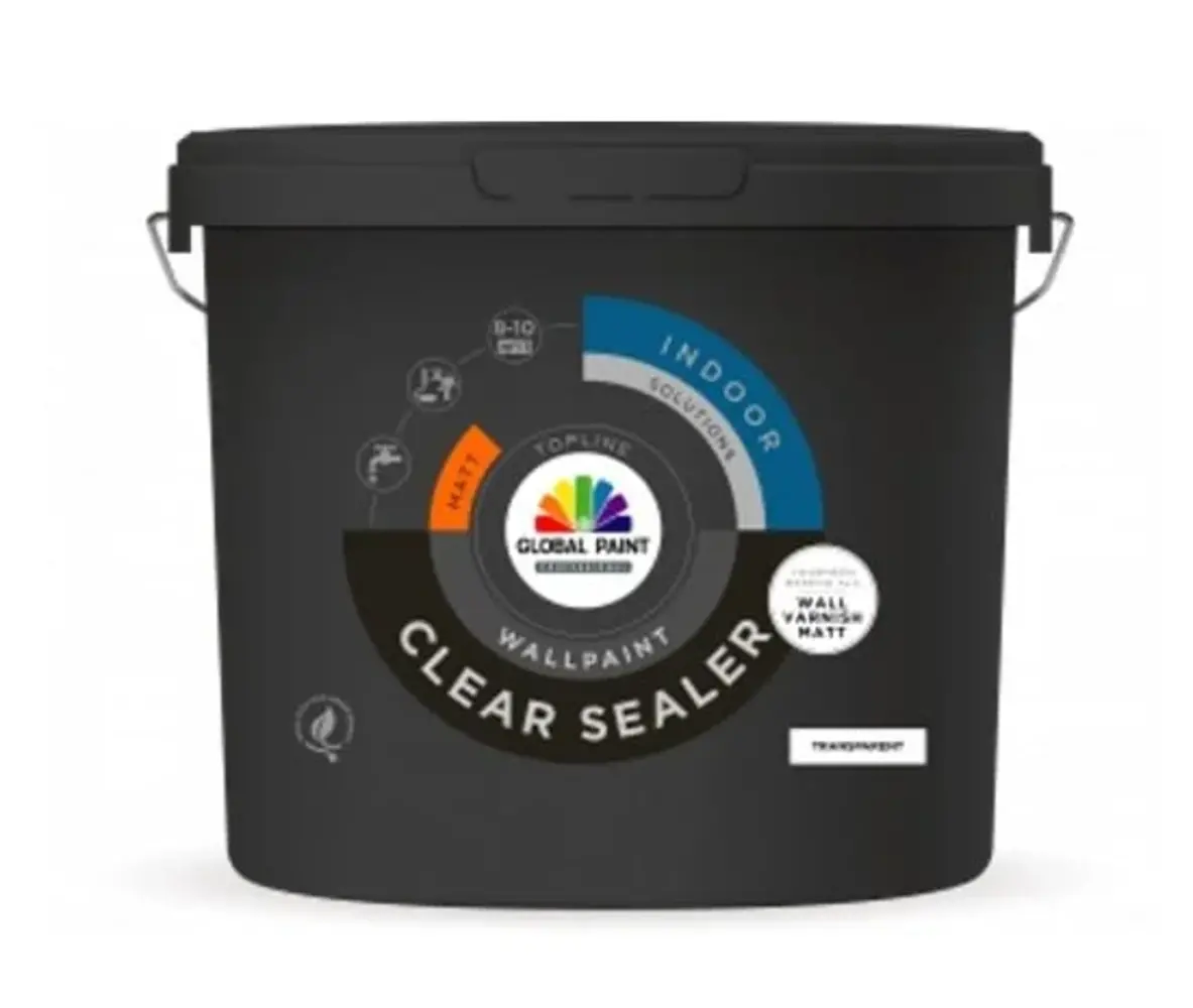 Global Paint Clear Sealer Transparant Matt Global Paint Clear Sealer Transparant Matt
