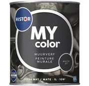Histor My Color Muurverf Extra Mat Whitby Jet