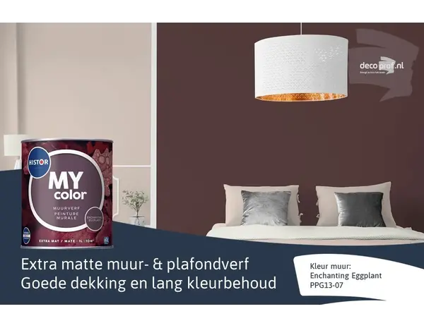Histor My Color Muurverf Extra Mat Enchanting Eggplant Histor My Color Muurverf Extra Mat Enchanting Eggplant