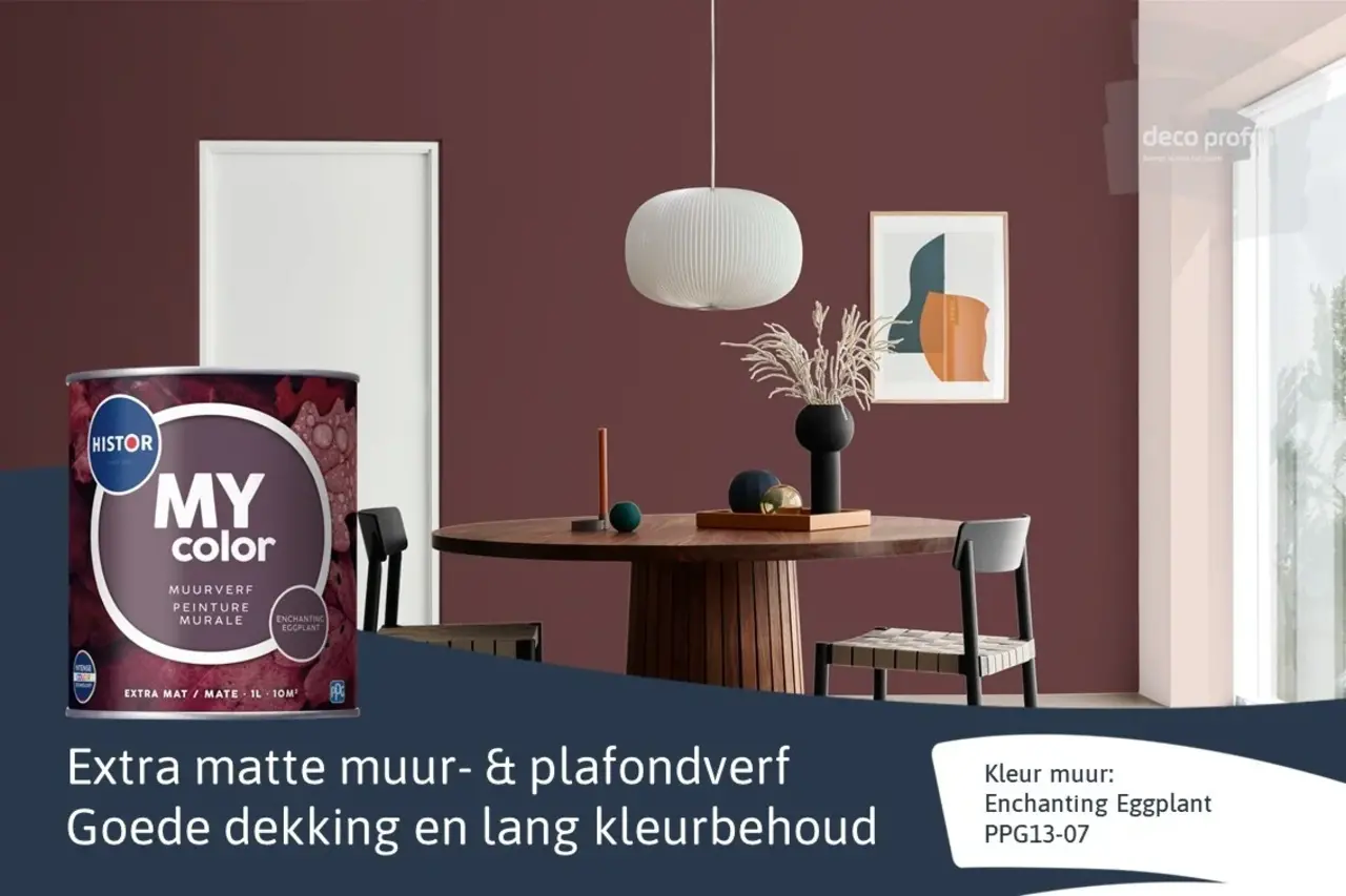 Histor My Color Muurverf Extra Mat Enchanting Eggplant Histor My Color Muurverf Extra Mat Enchanting Eggplant