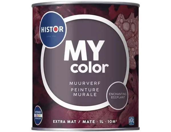 Histor My Color Muurverf Extra Mat Enchanting Eggplant Histor My Color Muurverf Extra Mat Enchanting Eggplant