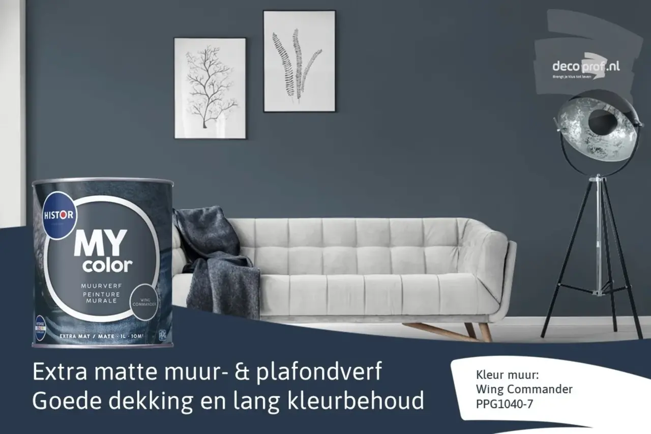 Histor My Color Muurverf Extra Mat Wing Commander