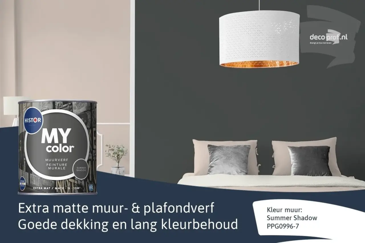 Histor My Color Muurverf Extra Mat Summer Shadow Histor My Color Muurverf Extra Mat Summer Shadow