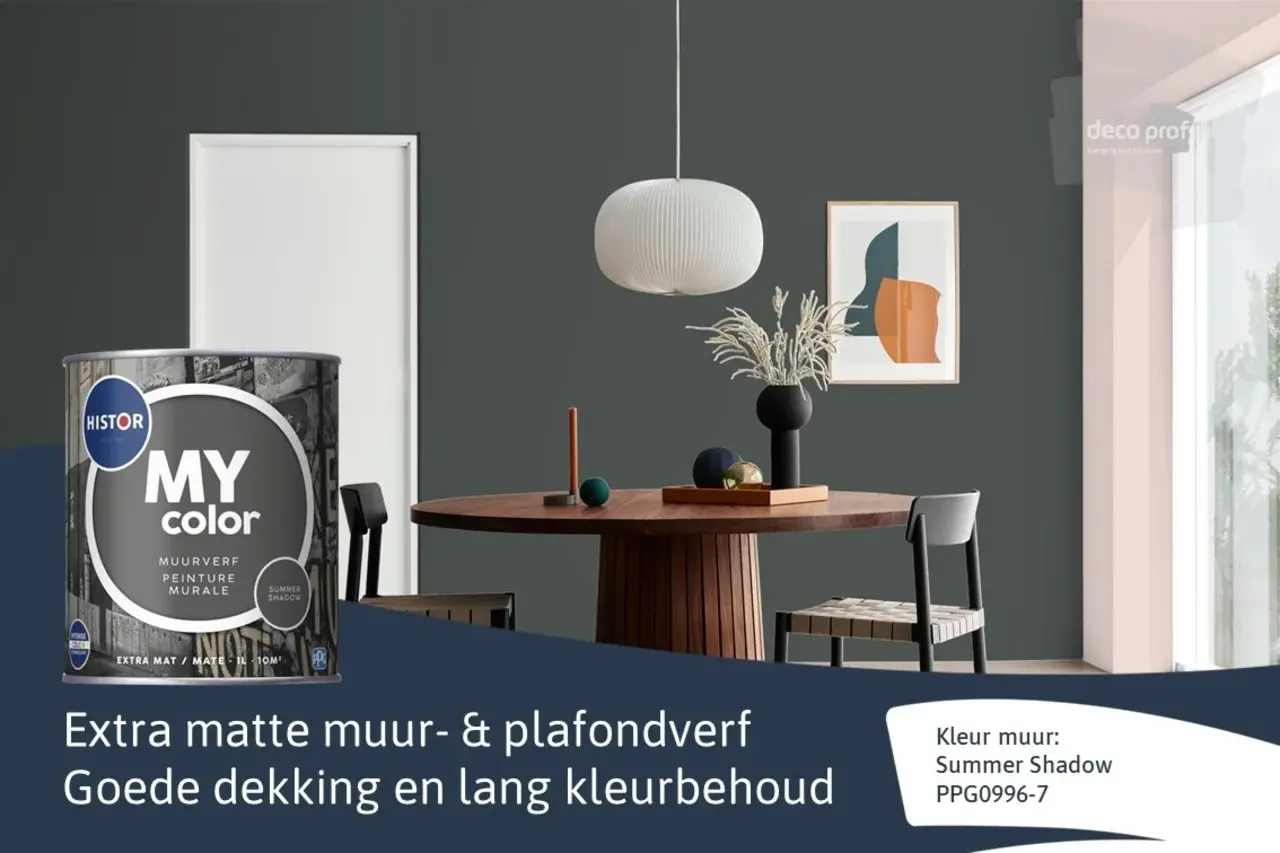 Histor My Color Muurverf Extra Mat Summer Shadow Histor My Color Muurverf Extra Mat Summer Shadow