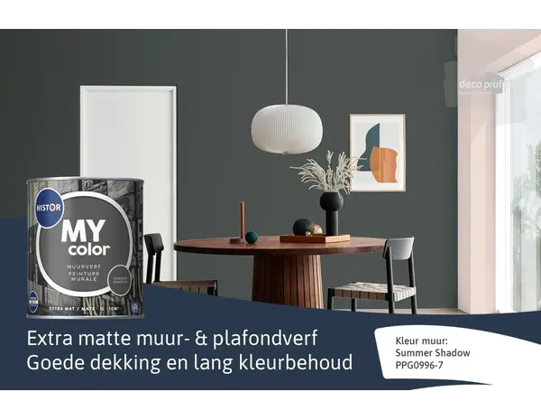 Histor My Color Muurverf Extra Mat Summer Shadow Histor My Color Muurverf Extra Mat Summer Shadow