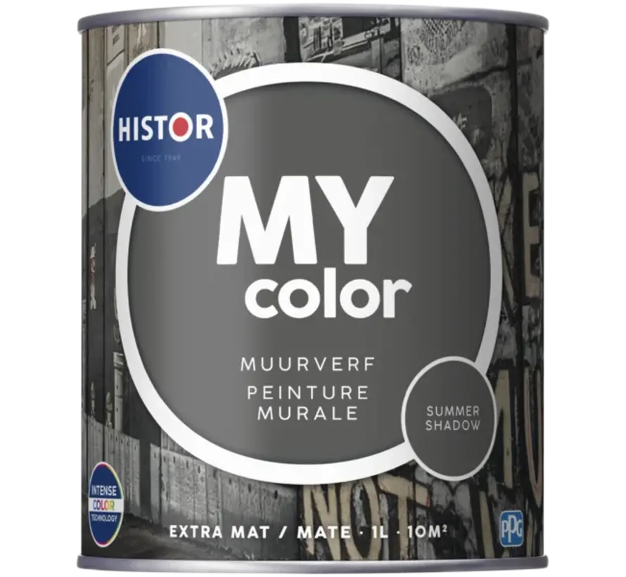 Histor My Color Muurverf Extra Mat Summer Shadow - 1 LTR