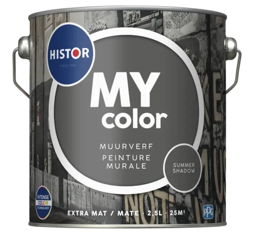 Histor My Color Muurverf Extra Mat Summer Shadow - 1 LTR