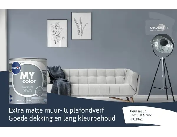 Histor My Color Muurverf Extra Mat Coast Of Maine
