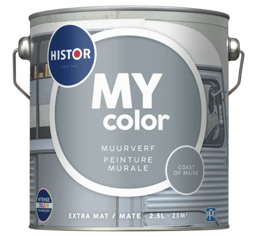 Histor My Color Muurverf Extra Mat Coast Of Maine - 1 LTR