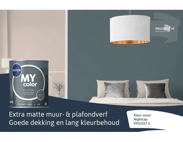 Histor My Color Muurverf Extra Mat Night Cap Histor My Color Muurverf Extra Mat Night Cap