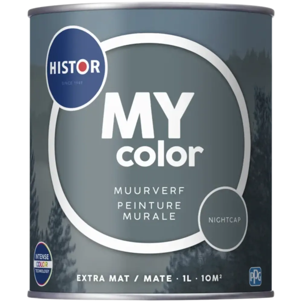 Histor My Color Muurverf Extra Mat Night Cap Histor My Color Muurverf Extra Mat Night Cap