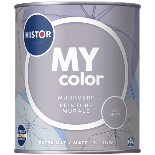 Histor My Color muurverf extra mat ash grove 1 liter