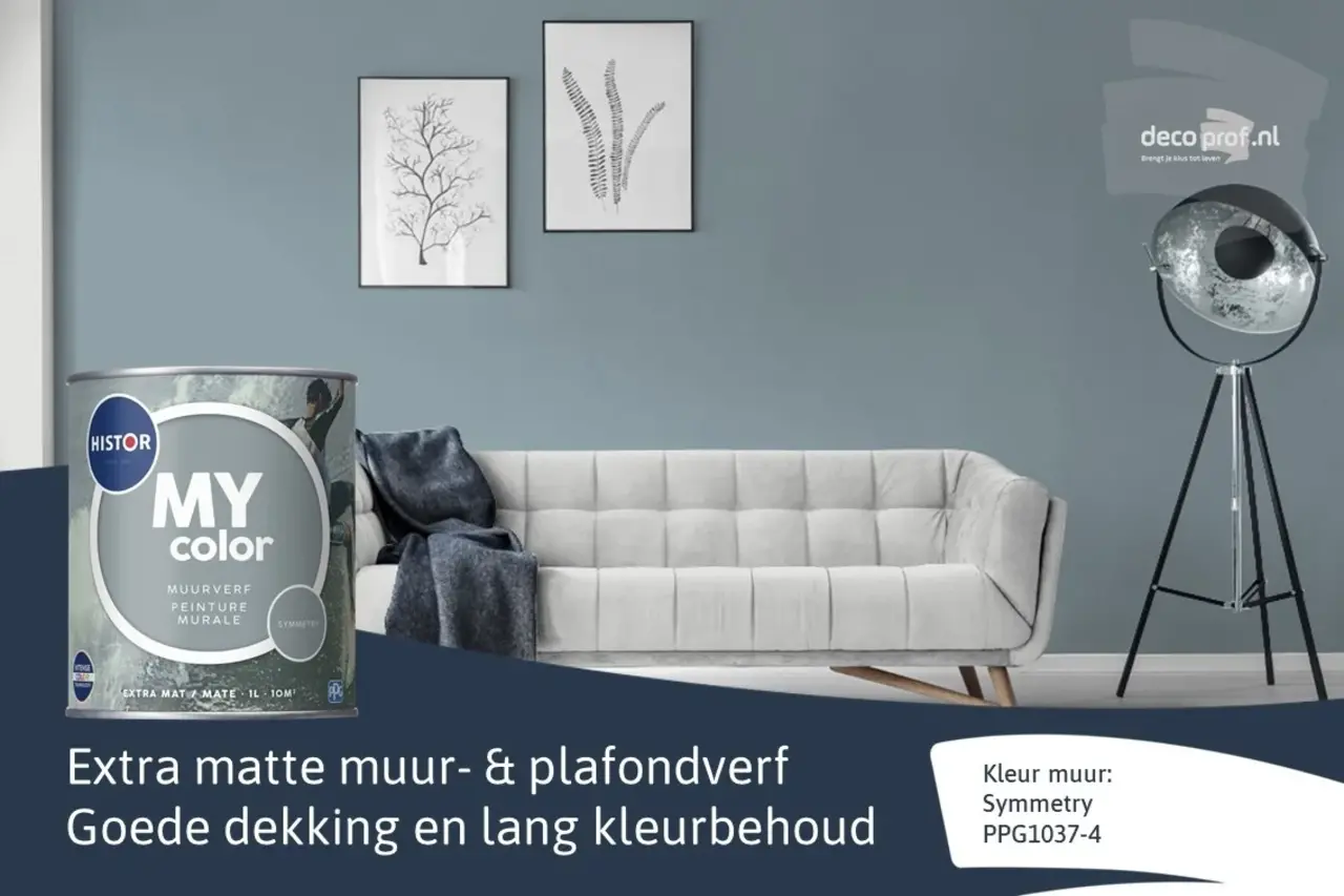 Histor My Color Muurverf Extra Mat Symmetry Histor My Color Muurverf Extra Mat Symmetry