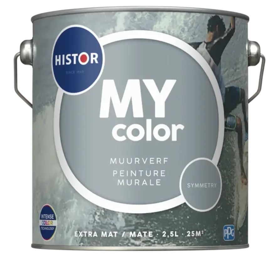 Histor My Color Muurverf Extra Mat Symmetry - 1 LTR