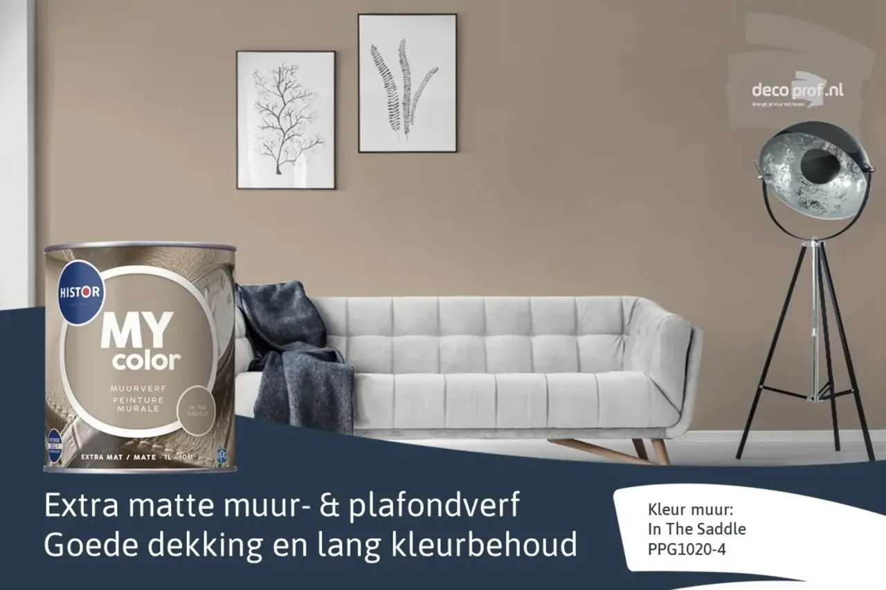 Histor My Color Muurverf Extra Mat In The Saddle Histor My Color Muurverf Extra Mat In The Saddle