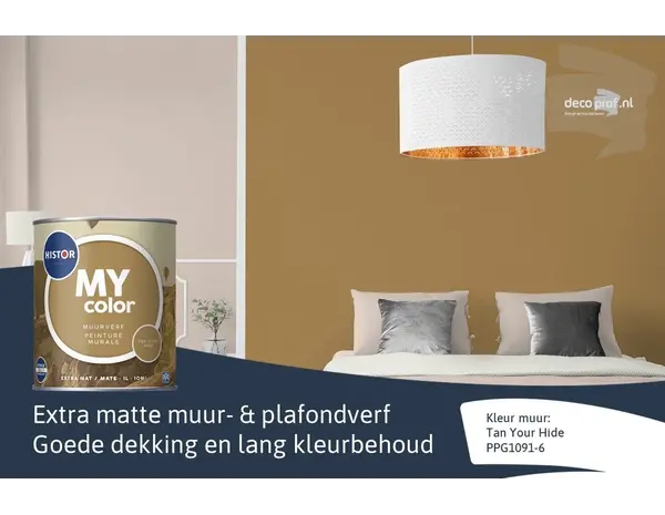 Histor My Color Muurverf Extra Mat Tan Your Hide Histor My Color Muurverf Extra Mat Tan Your Hide