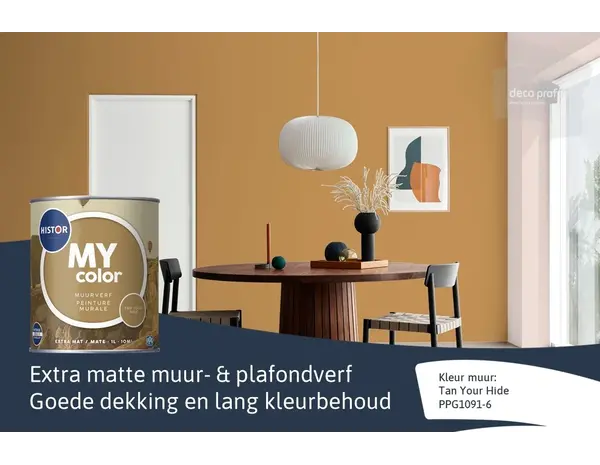 Histor My Color Muurverf Extra Mat Tan Your Hide Histor My Color Muurverf Extra Mat Tan Your Hide