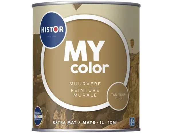 Histor My Color Muurverf Extra Mat Tan Your Hide Histor My Color Muurverf Extra Mat Tan Your Hide