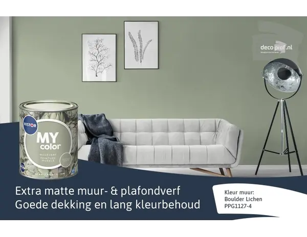 Histor My Color Muurverf Extra Mat Boulder Lichen Histor My Color Muurverf Extra Mat Boulder Lichen