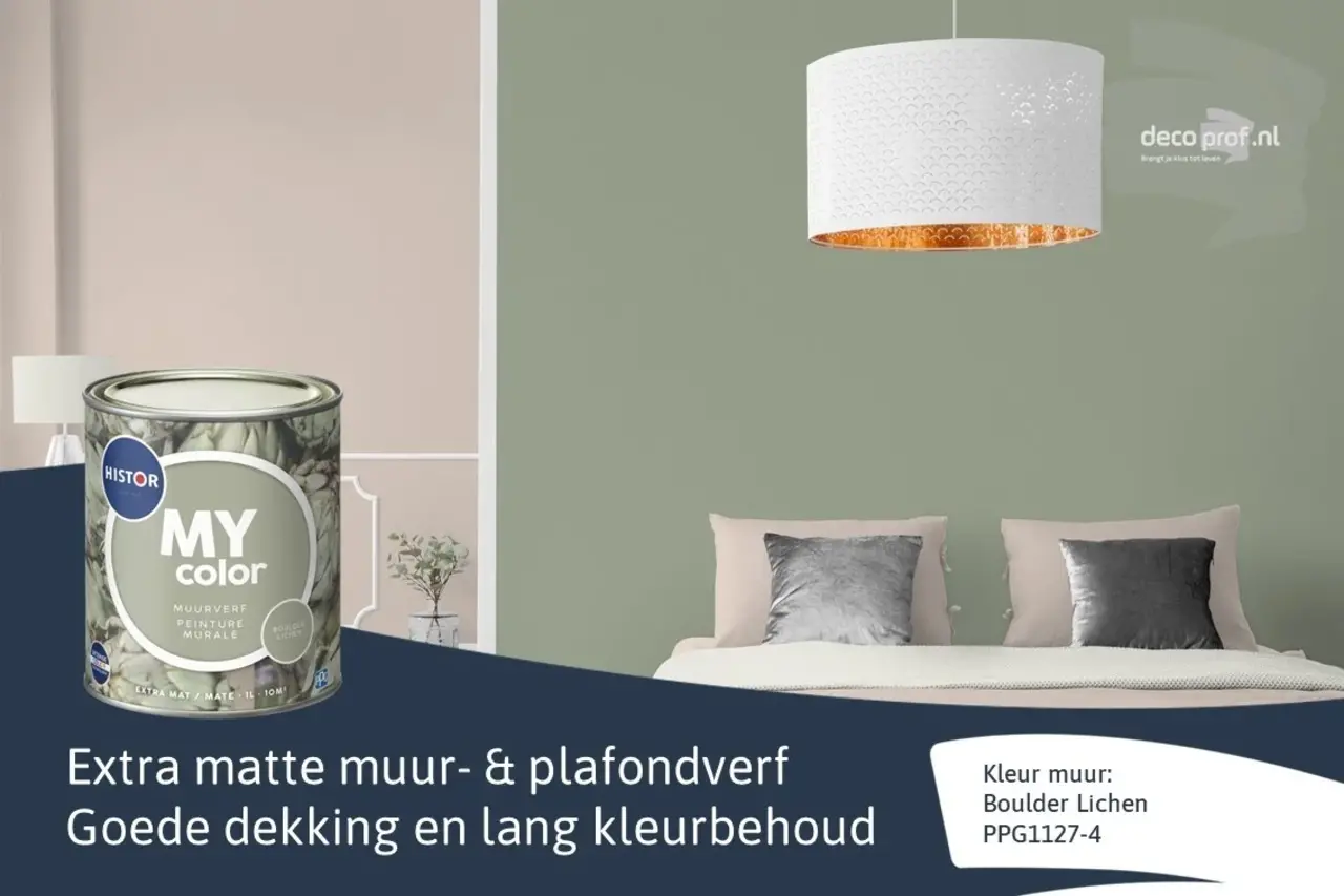Histor My Color Muurverf Extra Mat Boulder Lichen Histor My Color Muurverf Extra Mat Boulder Lichen