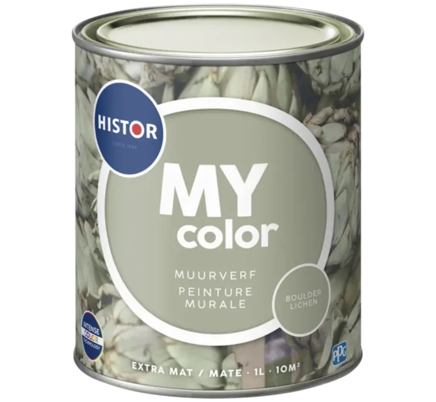 Histor My Color Muurverf Extra Mat Boulder Lichen - 1 LTR