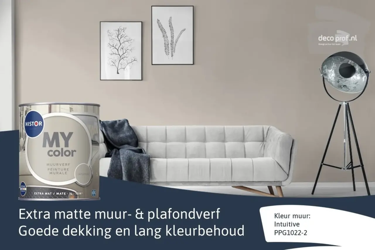 Histor My Color Muurverf Extra Mat Intuitive
