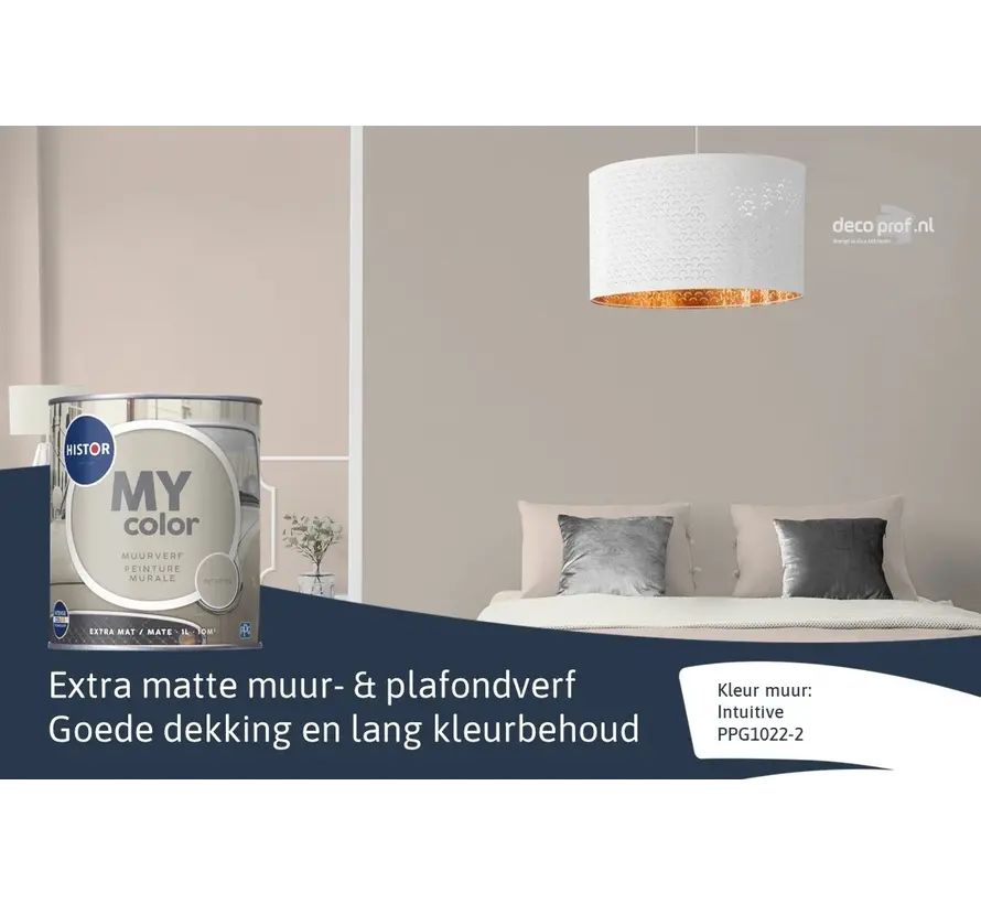 Histor My Color Muurverf Extra Mat Intuitive - 1 LTR