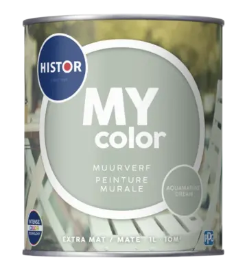 Histor MY color Muurverf Extra Mat Aquamarine Dream