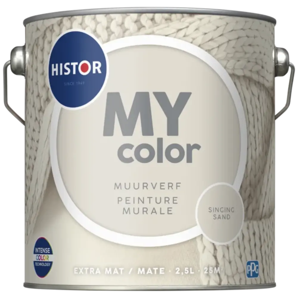 Histor My Color Muurverf Extra Mat Singing Sand Histor My Color Muurverf Extra Mat Singing Sand