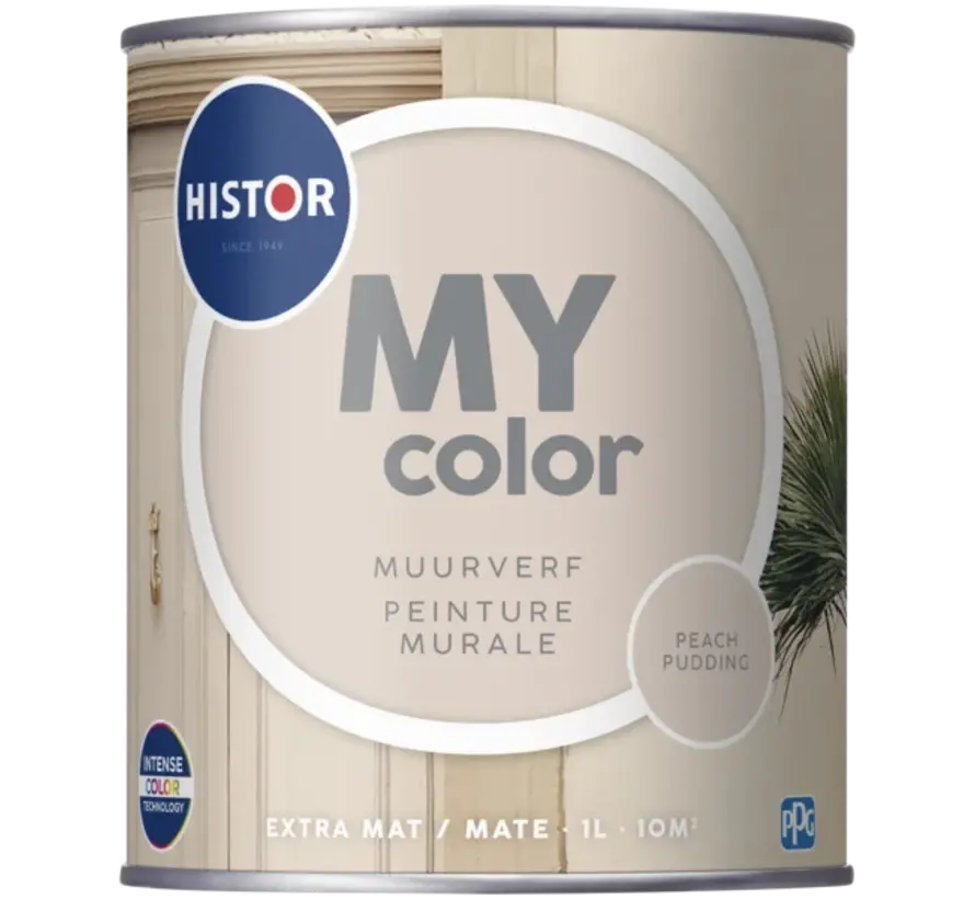 Histor My Color Muurverf Extra Mat Peach Pudding - 1 LTR