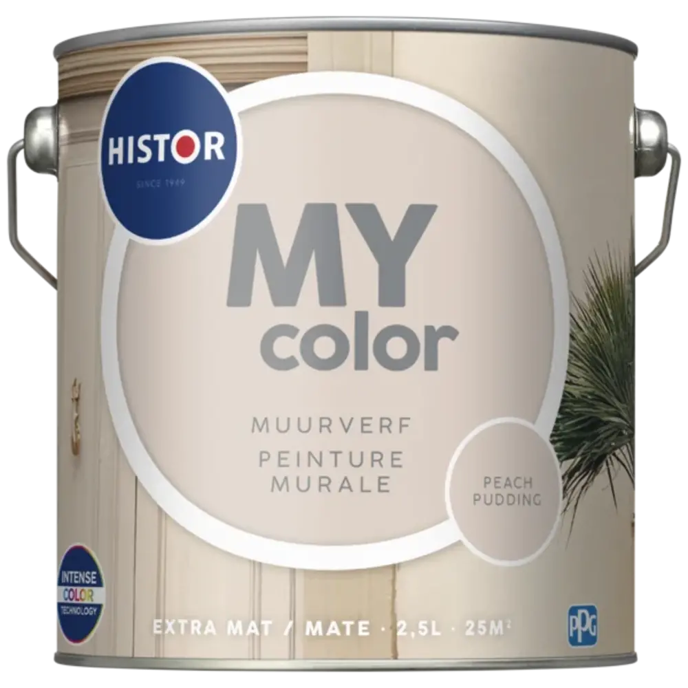 Histor My Color Muurverf Extra Mat Peach Pudding Histor My Color Muurverf Extra Mat Peach Pudding