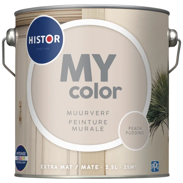 Histor muurverf My Color extra mat Peach Pudding 2,5L