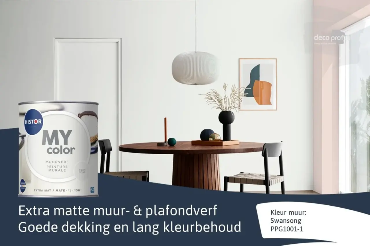 Histor My Color Muurverf Extra Mat Swansong Histor My Color Muurverf Extra Mat Swansong