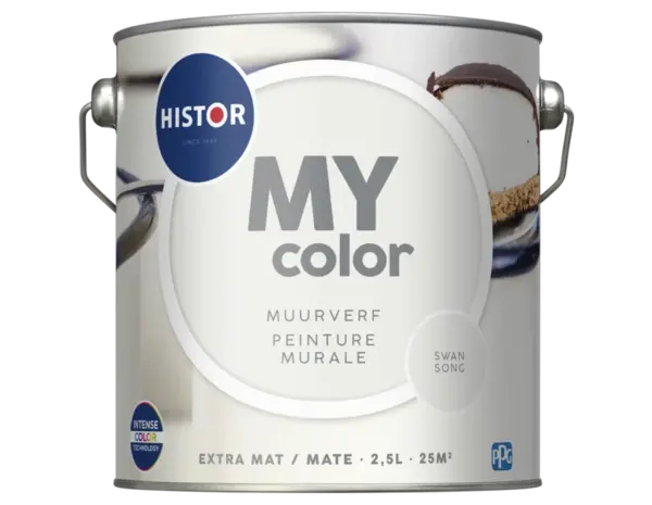 Histor My Color Muurverf Extra Mat Swansong Histor My Color Muurverf Extra Mat Swansong