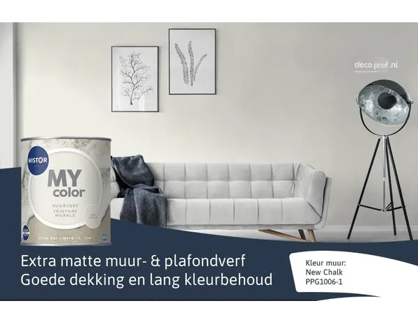 Histor My Color Muurverf Extra Mat New Chalk
