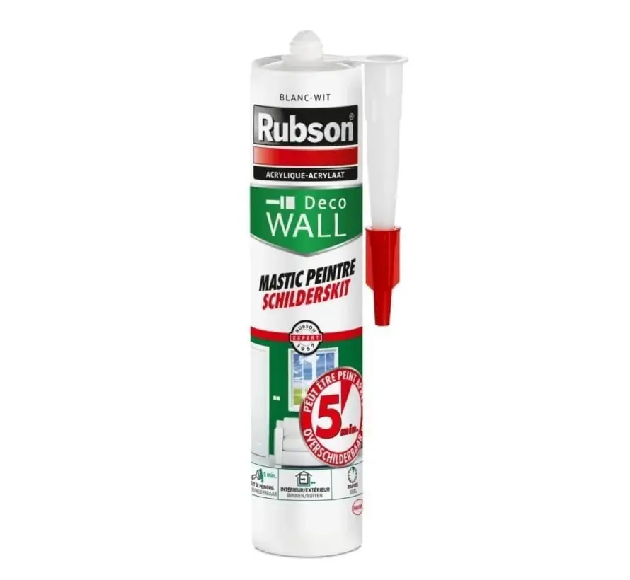 Rubson Acrylaatkit Schilder 5 Min - 300 ML 