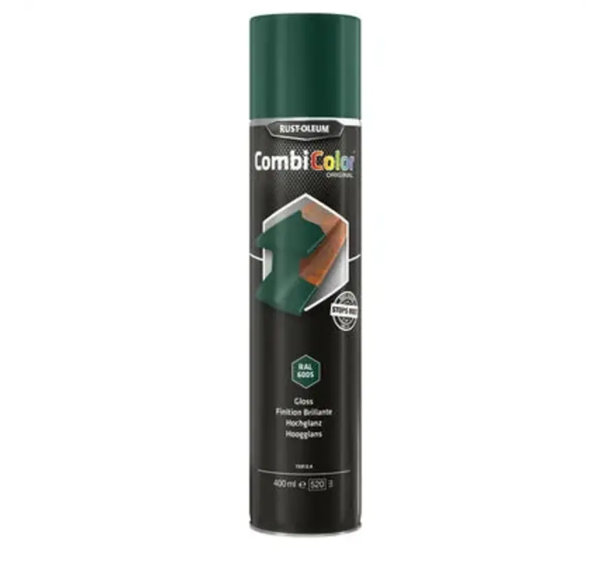 Rust-Oleum Combicolor 7339 Hoogglans Fir Groen RAL6009 Spuitbus - 400 ML