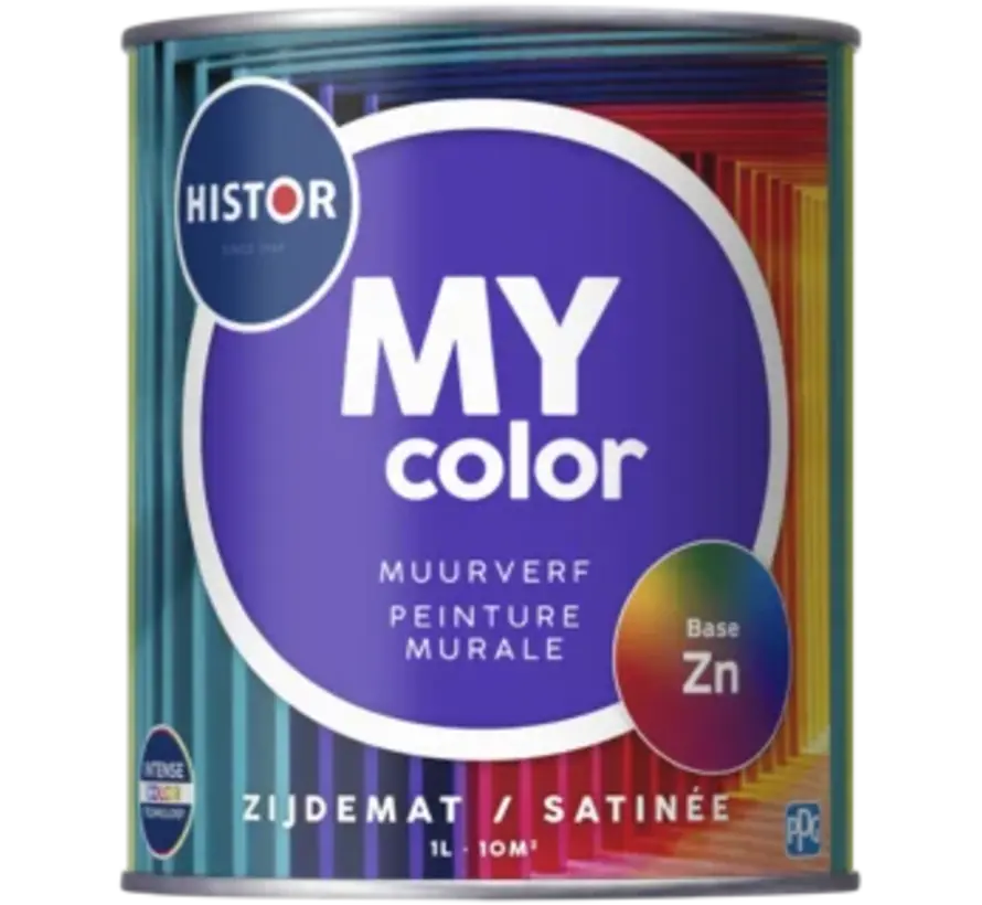 Histor My Color Muurverf Zijdemat - 1 LTR 