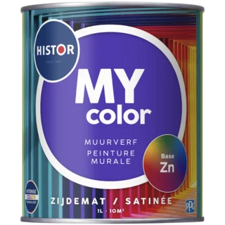 My Color Muurverf Zijdemat | 2,5 LTR | Wit