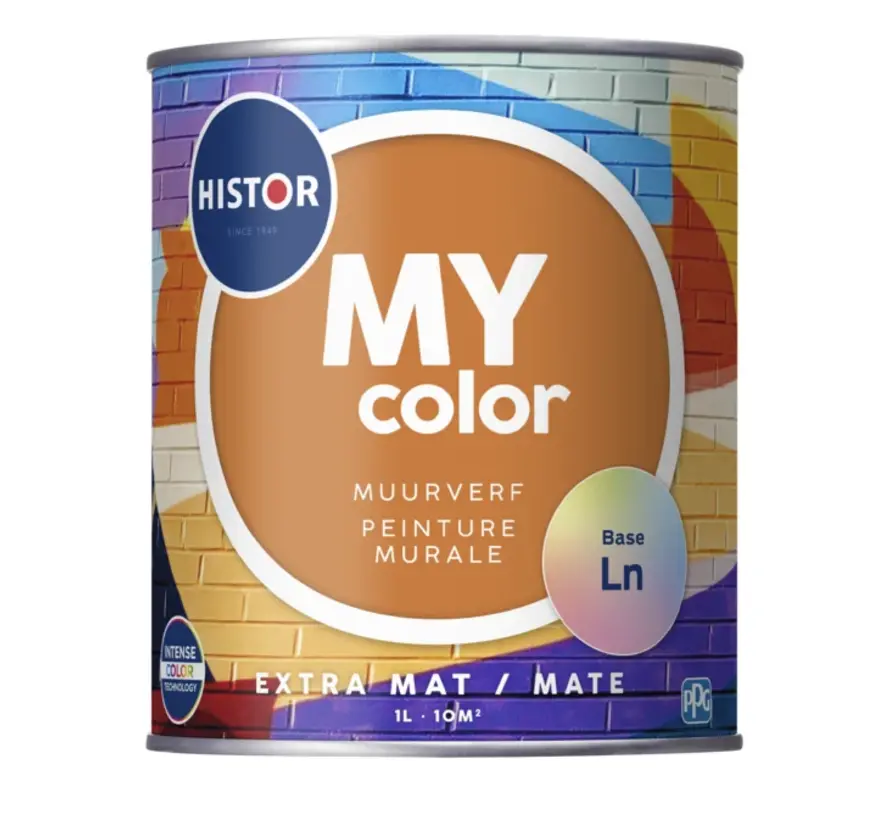 Histor My Color Muurverf Extra Mat - 1 LTR 