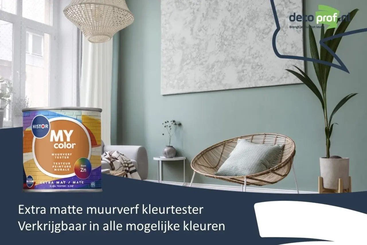 Histor My Color Muurverf Extra Mat Tester Histor My Color Muurverf Extra Mat Tester
