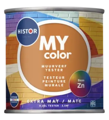 Histor MY color Muurverf Extra Mat Tester