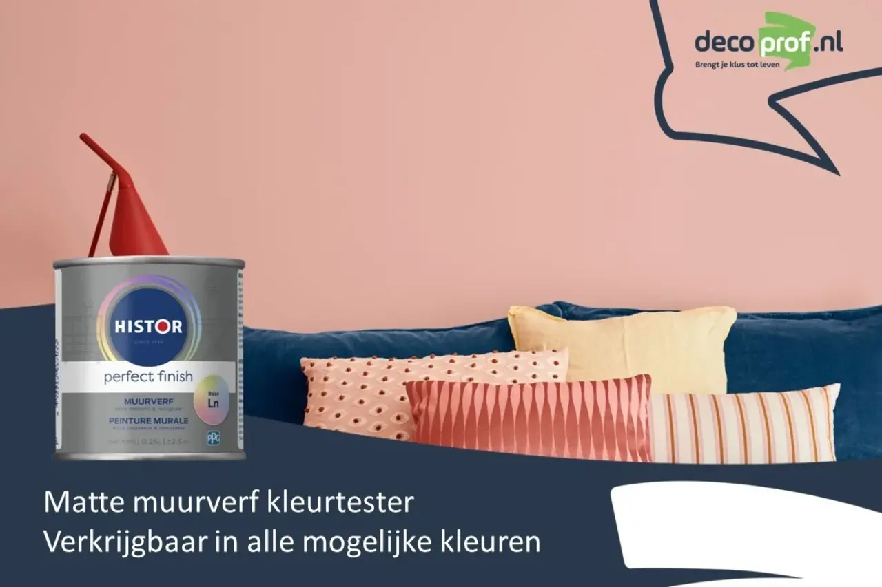 Histor Perfect Finish Muurverf Mat Tester