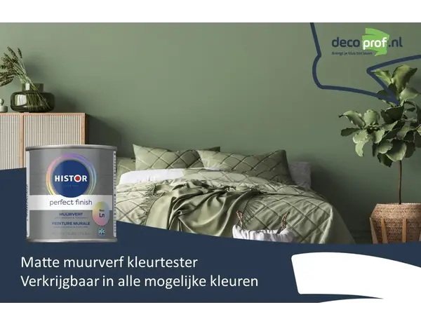 Histor Perfect Finish Muurverf Mat Tester