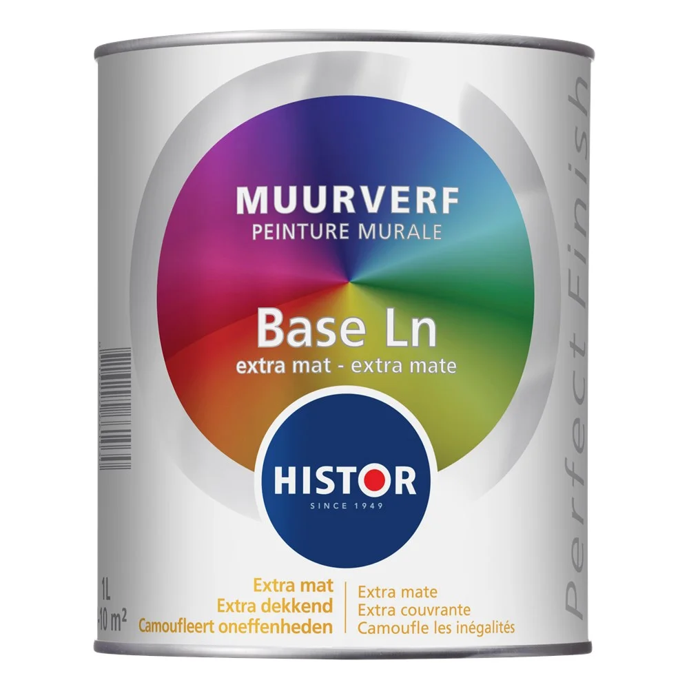 Perfect Finish Muurverf Extra Mat | 1 LTR | Lichte kleur